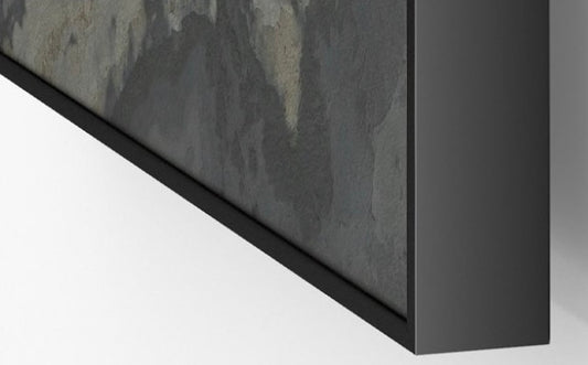 Rama dekoracyjna - czarne aluminium